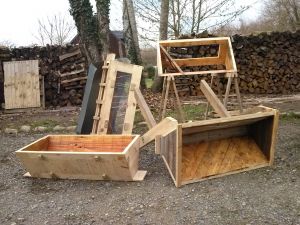 4 ruches progressent en parrallèle